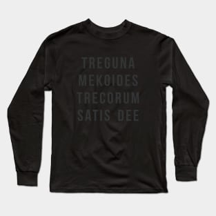 Substitutiary Locomotion Long Sleeve T-Shirt